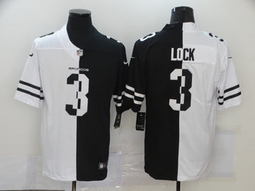Drew Lock Denver Broncos black Split jersey