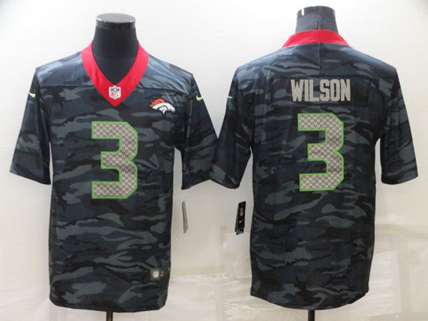 Russell Wilson Denver Broncos camo Limited jersey