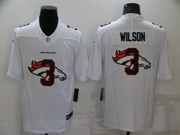 Russell Wilson Denver Broncos white Limited jersey