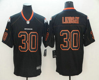 Phillip Lindsay Denver Broncos black Color Rush jersey