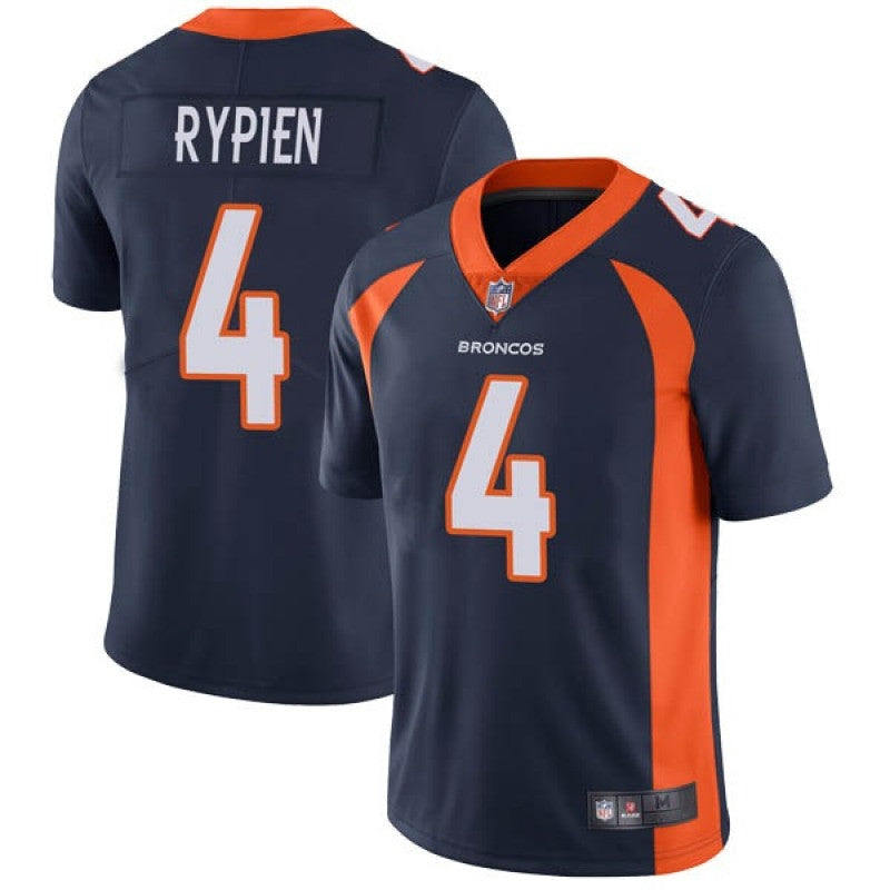Brett Rypien Denver Broncos navy Vapor jersey