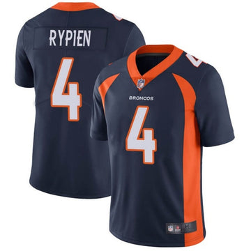 Brett Rypien Denver Broncos navy Vapor jersey