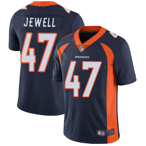 Josey Jewell Denver Broncos navy Vapor jersey