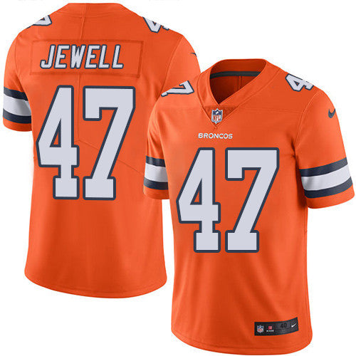 Josey Jewell Denver Broncos orange Vapor jersey