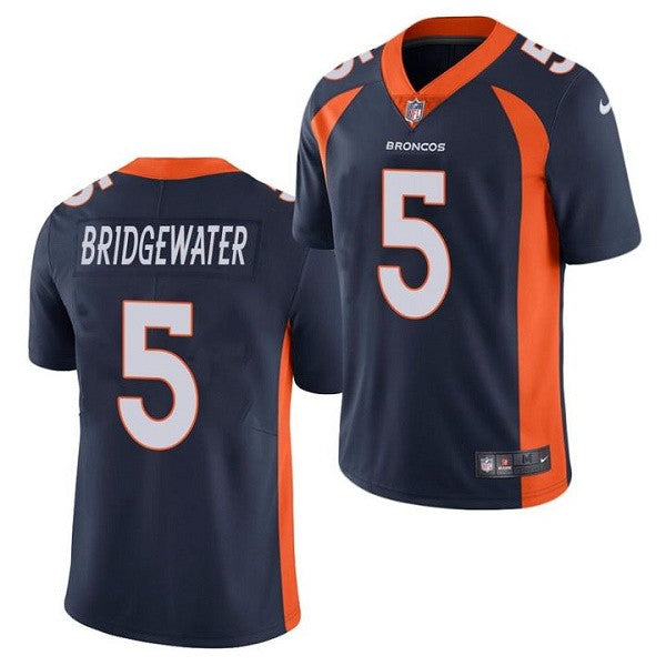 Teddy Bridgewater Denver Broncos navy Vapor jersey
