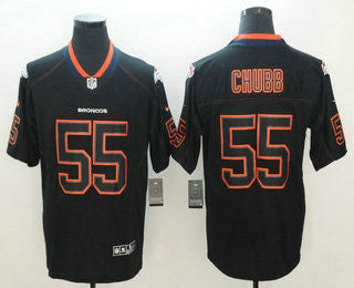 Bradley Chubb Denver Broncos black Color Rush jersey