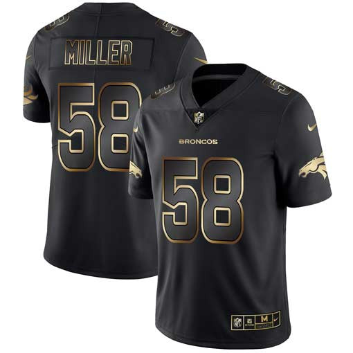 Von Miller Denver Broncos black jersey