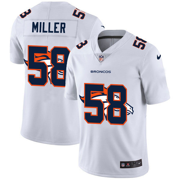 Von Miller Denver Broncos white jersey