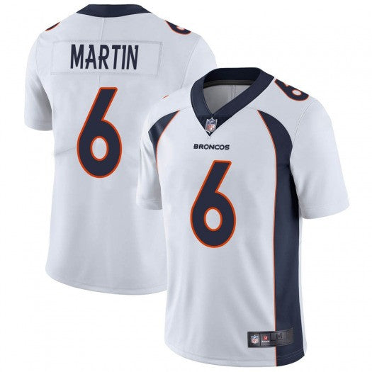 Sam Martin Denver Broncos white Vapor jersey