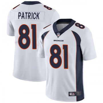Tim Patrick Denver Broncos white Vapor jersey