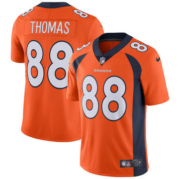 Demaryius Thomas Denver Broncos orange Vapor jersey