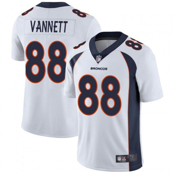 Nick Vannett Denver Broncos orange Vapor jersey
