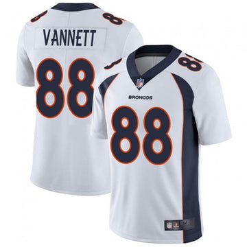 Nick Vannett Denver Broncos orange Vapor jersey