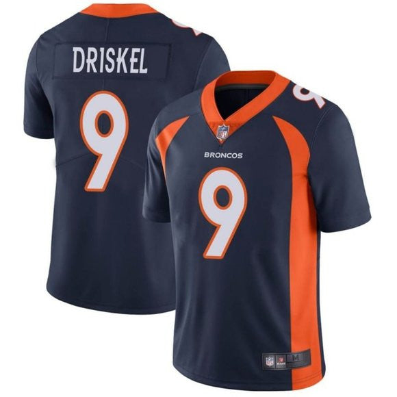 Jeff Driskel Denver Broncos navy Vapor jersey