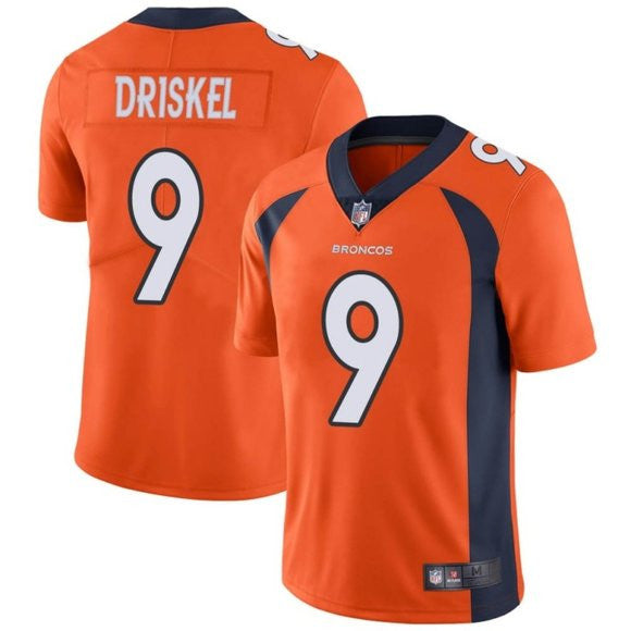 Jeff Driskel Denver Broncos orange Vapor jersey