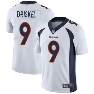 Jeff Driskel Denver Broncos white Vapor jersey