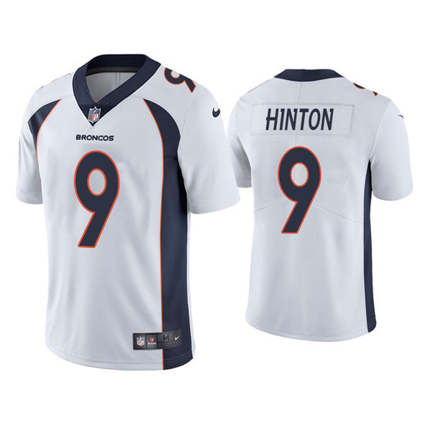 Kendall Hinton Denver Broncos white Vapor jersey