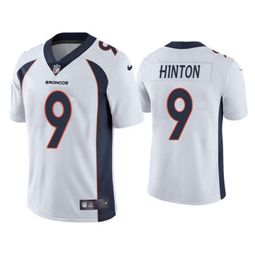 Kendall Hinton Denver Broncos white Vapor jersey