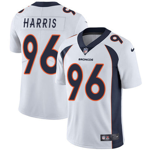 Shelby Harris Denver Broncos white Vapor jersey