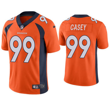 Jurrell Casey Denver Broncos orange Vapor jersey