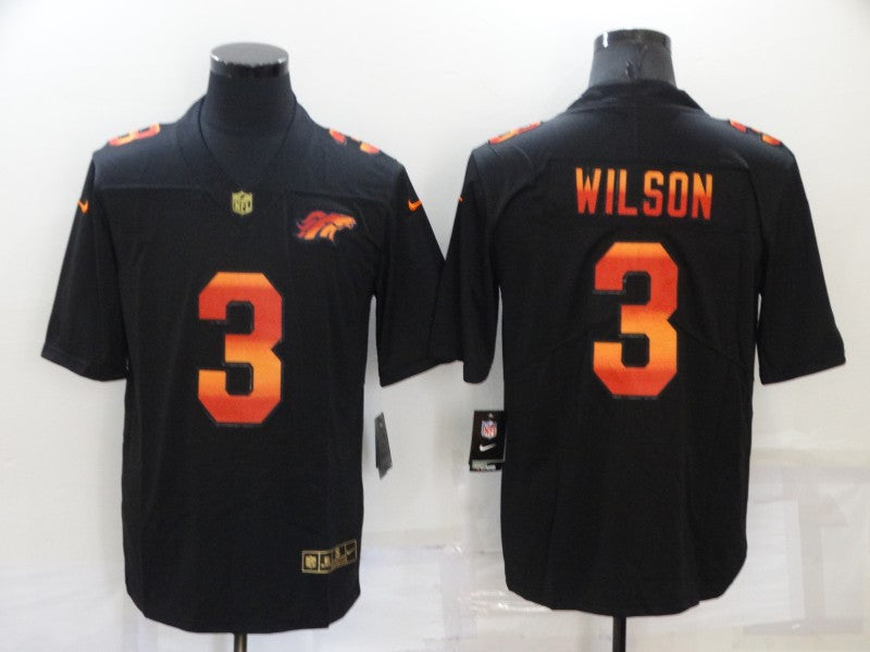 Russell Wilson Denver Broncos black Vapor jersey