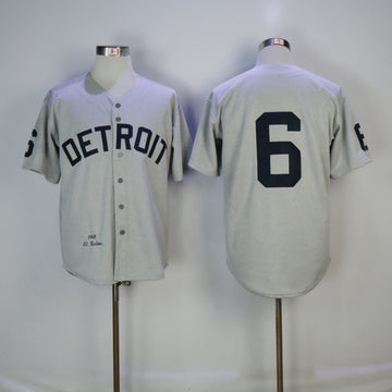Detriot Al Kaline Detroit Tigers gray jersey