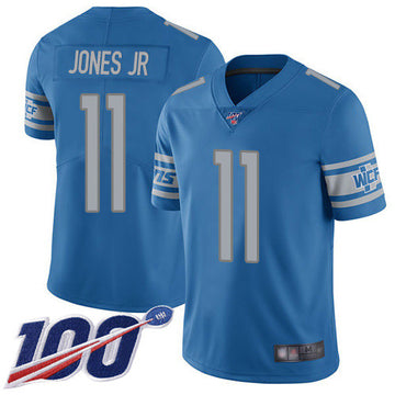 Marvin Jones Jr Detroit Lions blue Vapor jersey