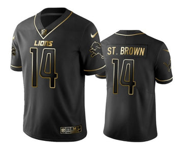 Amon-Ra St Detroit Lions brown jersey