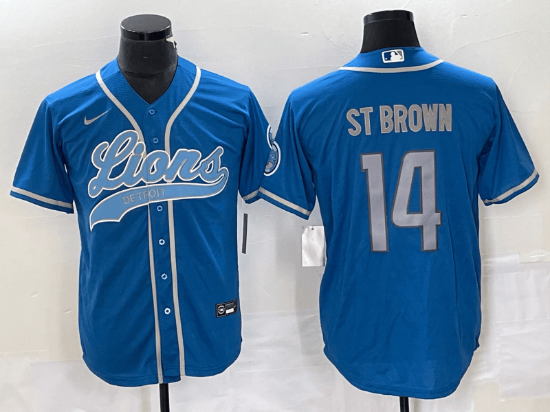 Amon Ra St Detroit Lions brown jersey