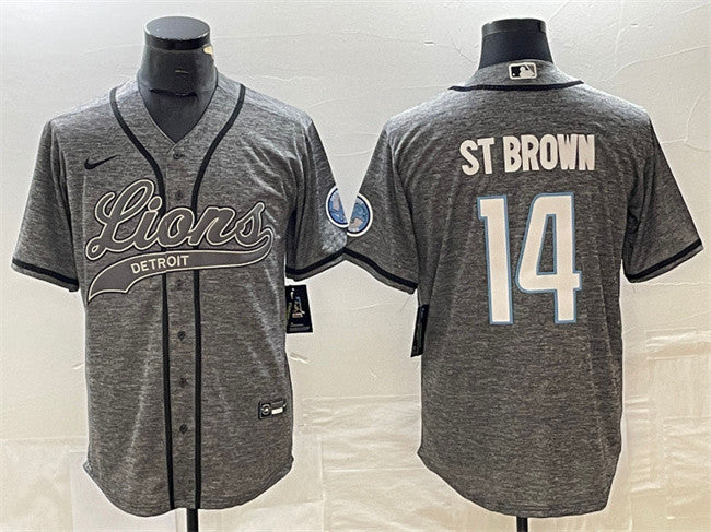 Amon-Ra St Detroit Lions brown jersey