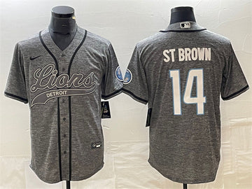 Amon-Ra St Detroit Lions brown jersey