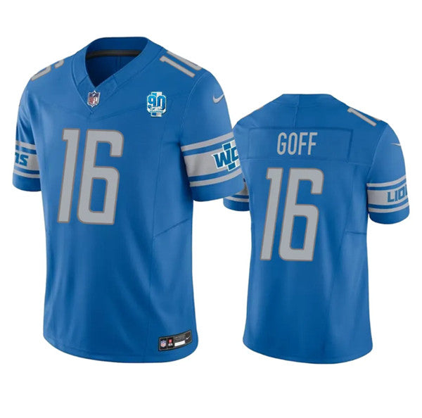 Jared Goff Detroit Lions blue Vapor jersey