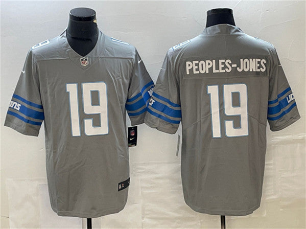 Donovan Peoples-Jones Detroit Lions gray Vapor jersey