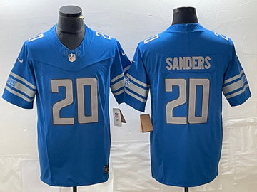 Barry Sanders Detroit Lions blue Untouchable jersey