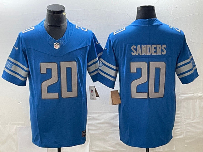 Barry Sanders Detroit Lions blue Untouchable jersey