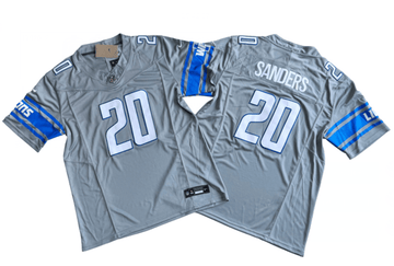 Barry Sanders Detroit Lions gray Untouchable jersey