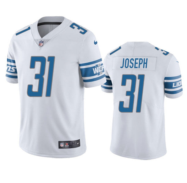 Kerby Joseph Detroit Lions white Vapor jersey