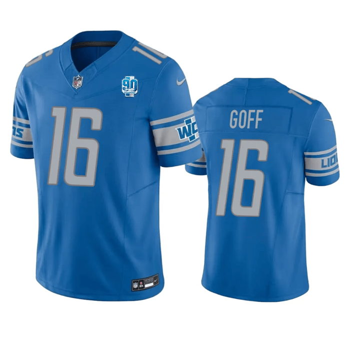 Jack Campbell Detroit Lions blue Vapor jersey