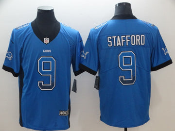Matthew Stafford Detroit Lions blue Color Rush jersey