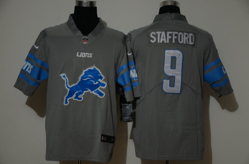 Matthew Stafford Detroit Lions grey Vapor jersey