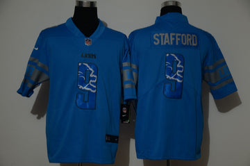 Matthew Stafford Detroit Lions blue Vapor jersey
