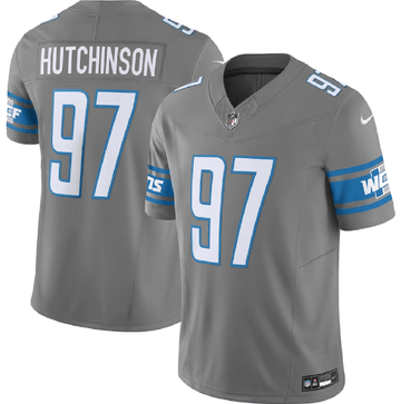 Aidan Hutchinson Detroit Lions grey Untouchable jersey
