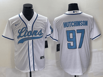 Aidan Hutchinson Detroit Lions white jersey
