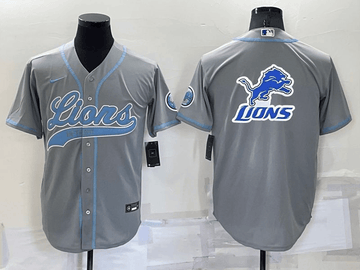 Detroit Lions grey jersey