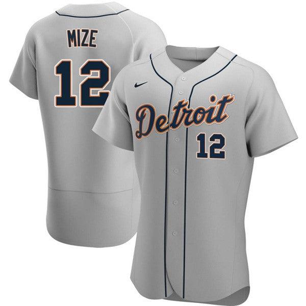Casey Mize Detroit Tigers gray jersey