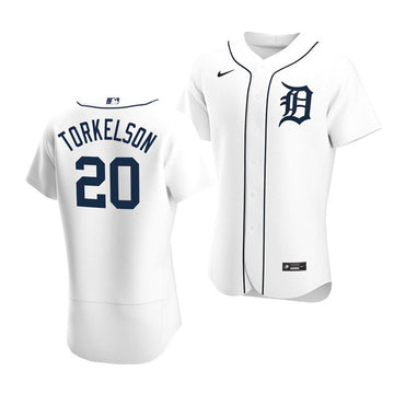 Spencer Torkelson Detroit Tigers white jersey