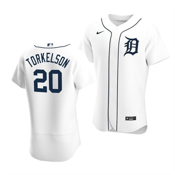Spencer Torkelson Detroit Tigers white jersey