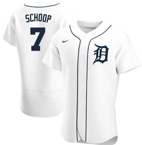 Jonathan Schoop Detroit Tigers white jersey