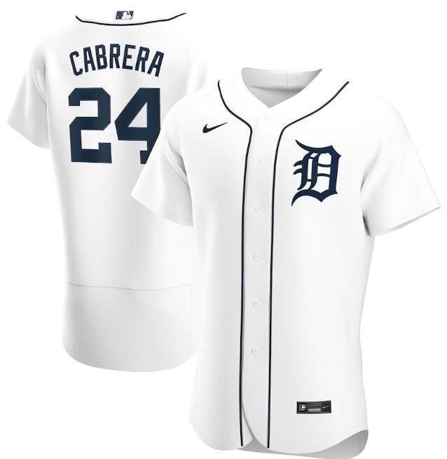 Detroit Tigers white jersey