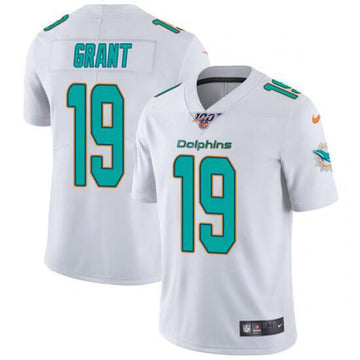 Jakeem Grant Miami Dolphins white Vapor jersey